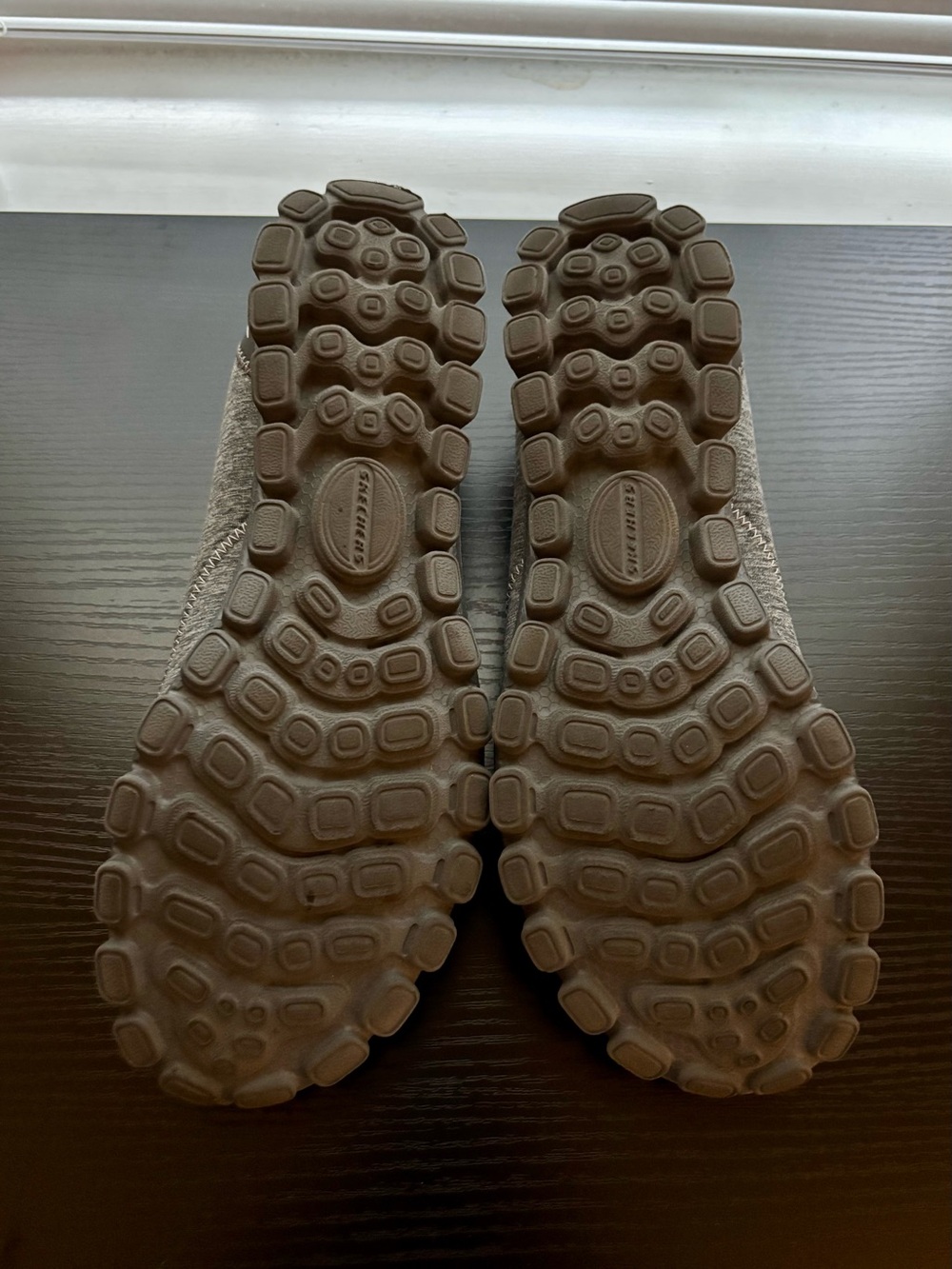 Skechers Women's Gray Slip-On Memory Foam Sneaker with Purple Insole Used Size 9 - Picture 5 of 16